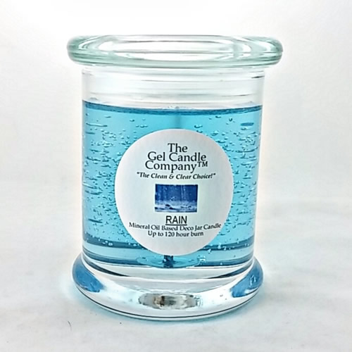 Rain Scented Gel Candle up to 120 Hour Deco Jar