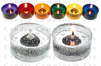 42 Unscented Gel Candle Tea Lights (up to 8 hrs each)