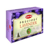 Lavender - Box of 10 Incense Cones (image for) Lavender - Box of 10 Incense Cones