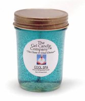 Cool Spa 90 Hour Gel Candle Classic Jar (image for) Cool Spa 90 Hour Gel Candle Classic Jar