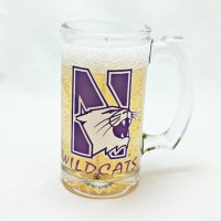 Northwestern Wildcats University Beer Gel Candle (image for) Northwestern Wildcats University Beer Gel Candle