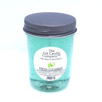 Fresh Cucumber Scented 90 Hour Gel Candle Classic Jar (image for) Fresh Cucumber Scented 90 Hour Gel Candle Classic Jar