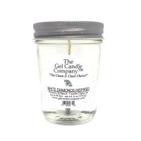 White Diamonds Inspired 90 Hour Gel Candle Classic Jar (image for) White Diamonds Inspired 90 Hour Gel Candle Classic Jar