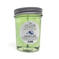 Coconut Lime 90 Hour Gel Candle Classic Jar (image for) Coconut Lime 90 Hour Gel Candle Classic Jar