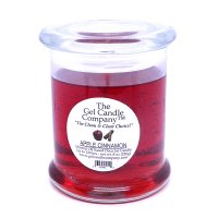 Apple Cinnamon Scented Gel Candle up to 120 Hour Deco Jar (image for) Apple Cinnamon Scented Gel Candle up to 120 Hour Deco Jar