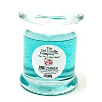 Baby Powder Scented Gel Candle up to 120 Hour Deco Jar (image for) Baby Powder Scented Gel Candle up to 120 Hour Deco Jar