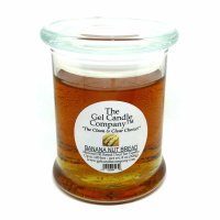 Banana Nut Bread Scented Gel Candle up to 120 Hour Deco Jar (image for) Banana Nut Bread Scented Gel Candle up to 120 Hour Deco Jar