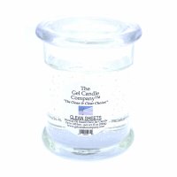 Clean Sheets Scented Gel Candle up to 120 Hour Deco Jar (image for) Clean Sheets Scented Gel Candle up to 120 Hour Deco Jar