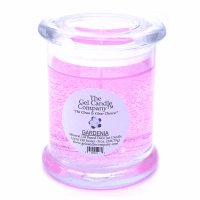 Gardenia Scented Gel Candle up to 120 Hour Deco Jar (image for) Gardenia Scented Gel Candle up to 120 Hour Deco Jar