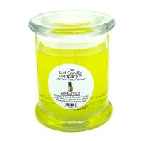 Pineapple Scented Gel Candle up to 120 Hour Deco Jar (image for) Pineapple Scented Gel Candle up to 120 Hour Deco Jar