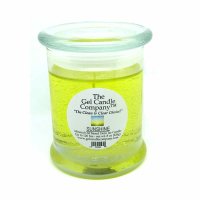 Sunshine Scented Gel Candle up to 120 Hour Deco Jar (image for) Sunshine Scented Gel Candle up to 120 Hour Deco Jar