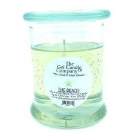 The Beach Scented Gel Candle up to 120 Hour Deco Jar (image for) The Beach Scented Gel Candle up to 120 Hour Deco Jar