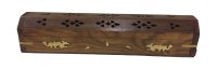 Dragon Wooden Incense Coffin Burner Built In Storage (image for) Dragon Wooden Incense Coffin Burner Built In Storage
