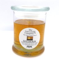 Egyptian Musk Scented Gel Candle up to 120 Hour Deco Jar (image for) Egyptian Musk Scented Gel Candle up to 120 Hour Deco Jar