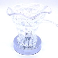 Crystal Clear Glass Touch Activation Aroma Warmer (image for) Crystal Clear Glass Touch Activation Aroma Warmer