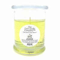 Jasmine Scented Gel Candle up to 120 Hour Deco Jar (image for) Jasmine Scented Gel Candle up to 120 Hour Deco Jar