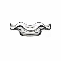 Large Wavy Clear Flat Bottom Replacement Oil and Wax Warmers (image for) Large Wavy Clear Flat Bottom Replacement Oil and Wax Warmers