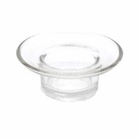 Round Clear Dish Deep Flat Bottom Replacement For Warmers (image for) Round Clear Dish Deep Flat Bottom Replacement For Warmers