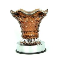 Brown Glass Touch Activation Warmer Diffuser (image for) Brown Glass Touch Activation Warmer Diffuser