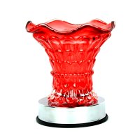 Red Glass Touch Activation Warmer Diffuser (image for) Red Glass Touch Activation Warmer Diffuser