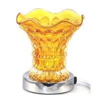 Amber Glass Touch Activation Warmer Diffuser (image for) Amber Glass Touch Activation Warmer Diffuser